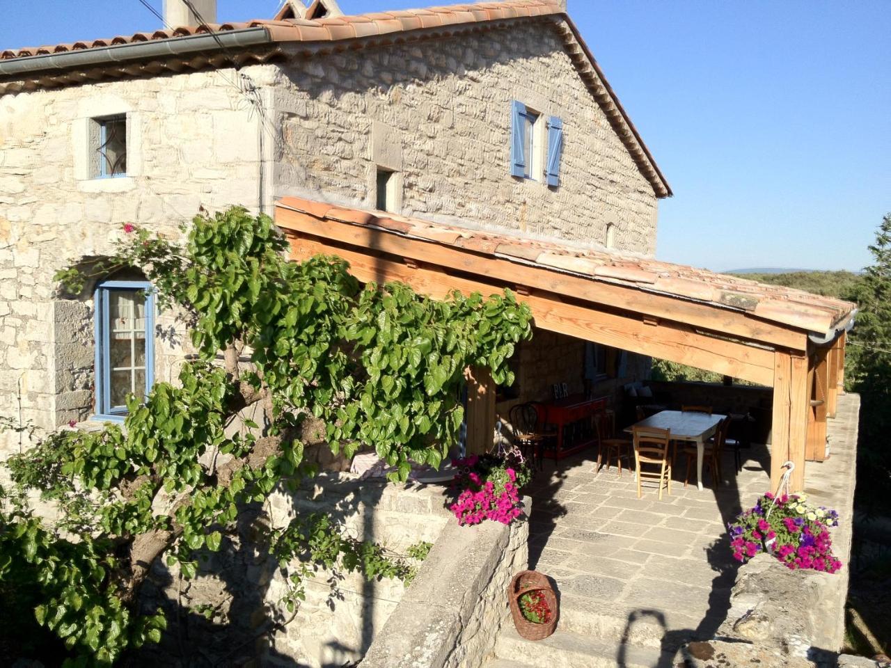 L'Apogee Bed & Breakfast Labeaume Eksteriør bilde