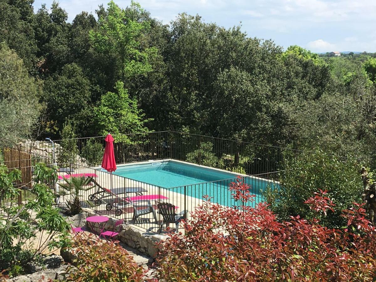 L'Apogee Bed & Breakfast Labeaume Eksteriør bilde